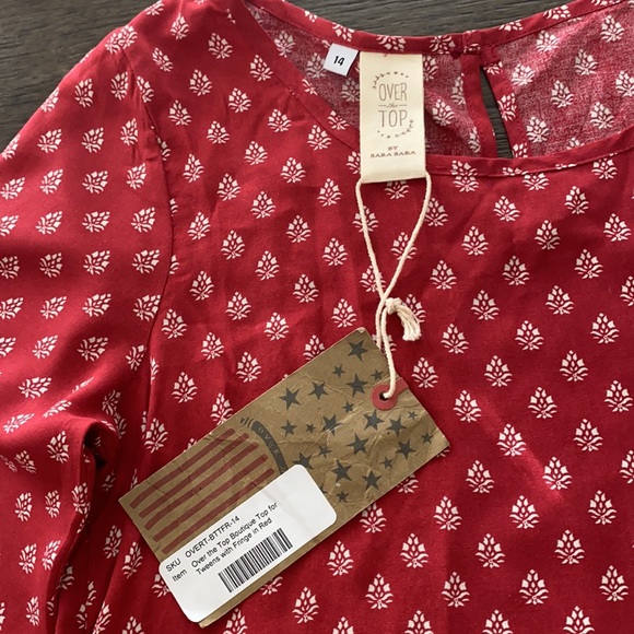 Fringe tunic Over the Top by Sara Sara - Picture 2 of 5